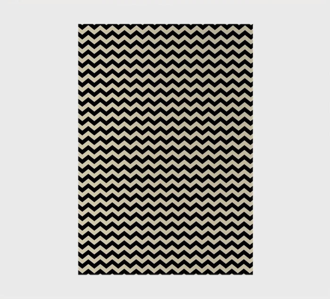 Minimal Chic Basic Chevron Pattern | Nero e Beige quaderno da Beauty in Simplicity