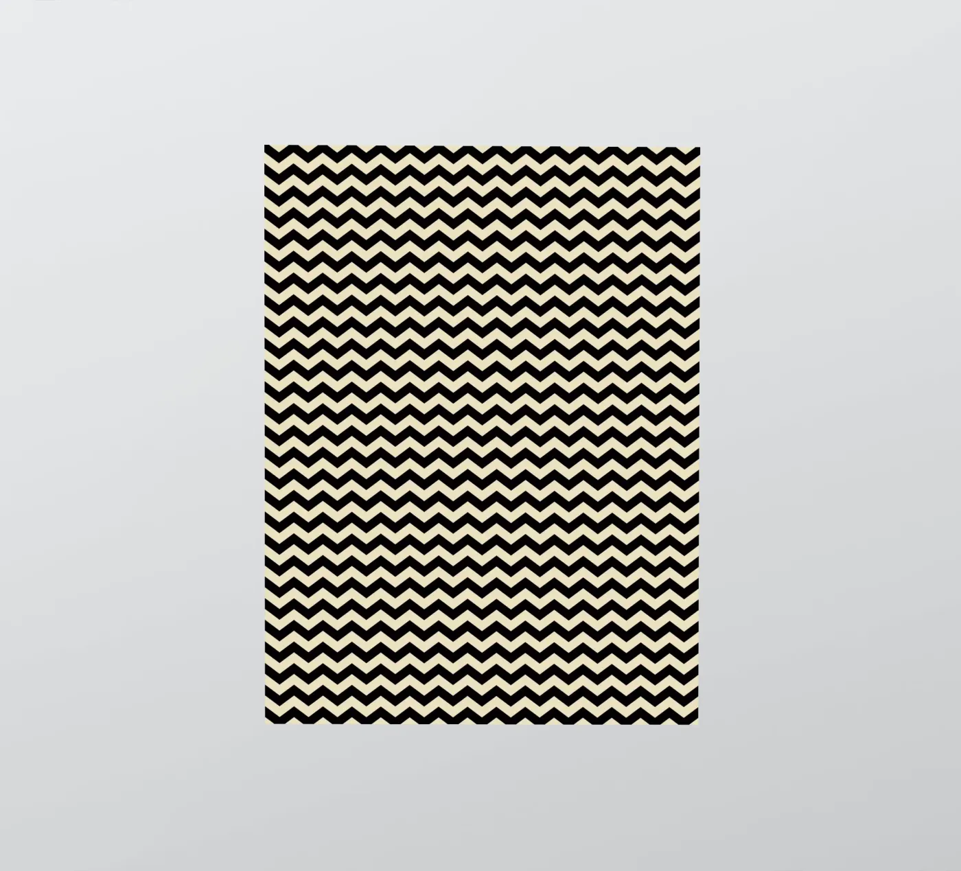 Minimal Chic Basic Chevron-Muster | Schwarz und Beige Sticker von Beauty in Simplicity