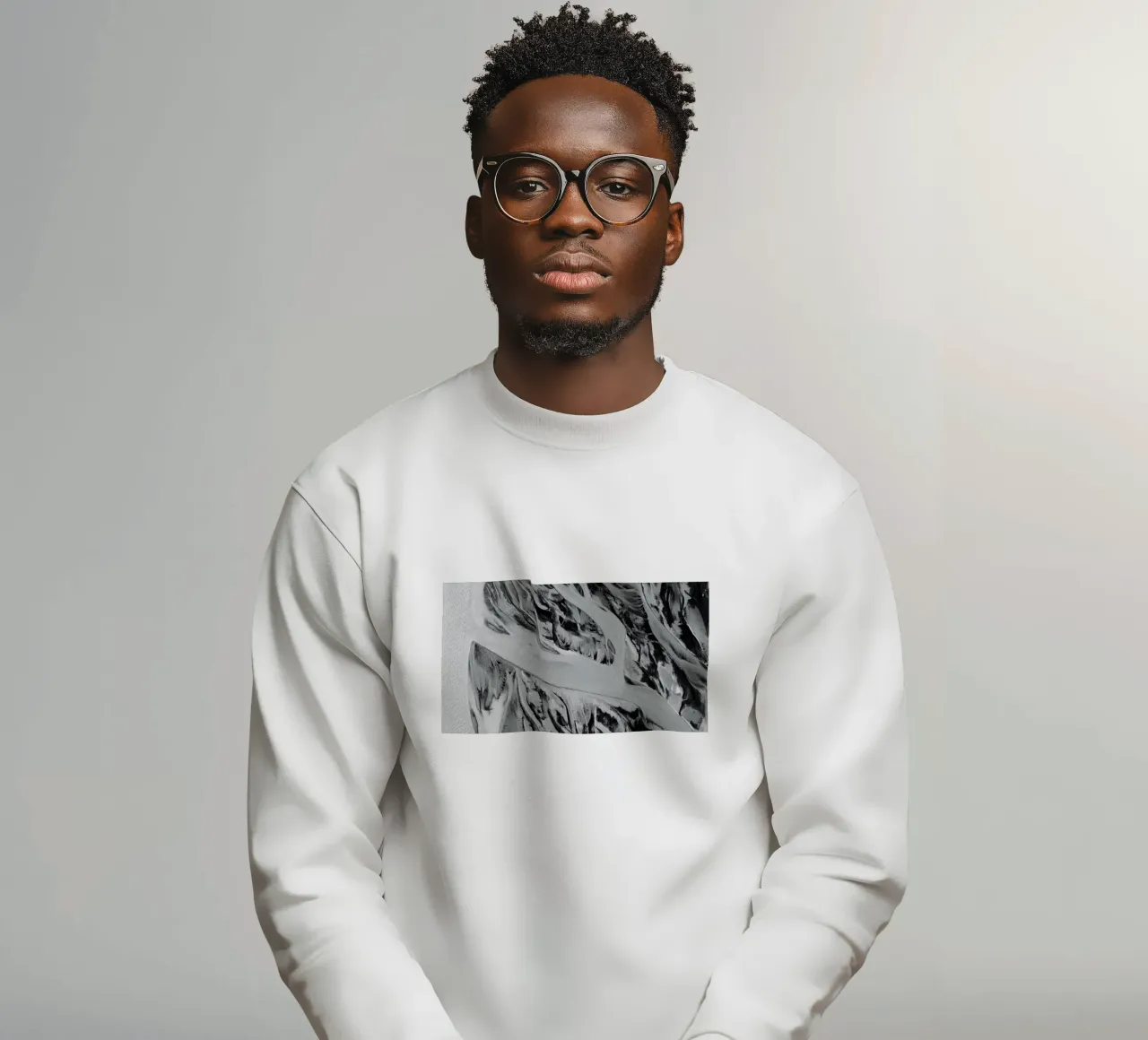 Abstract River felpa da Fjöllart