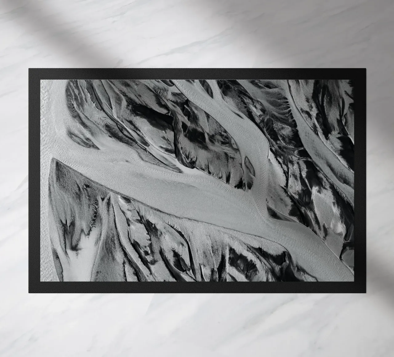 Abstract River zerbino da Fjöllart