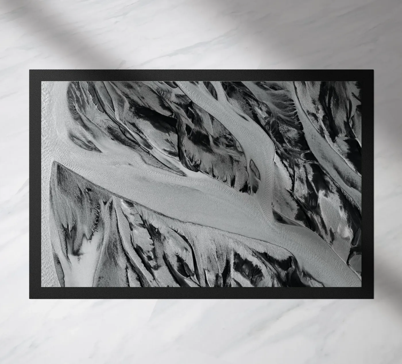 Abstract River zerbino da Fjöllart