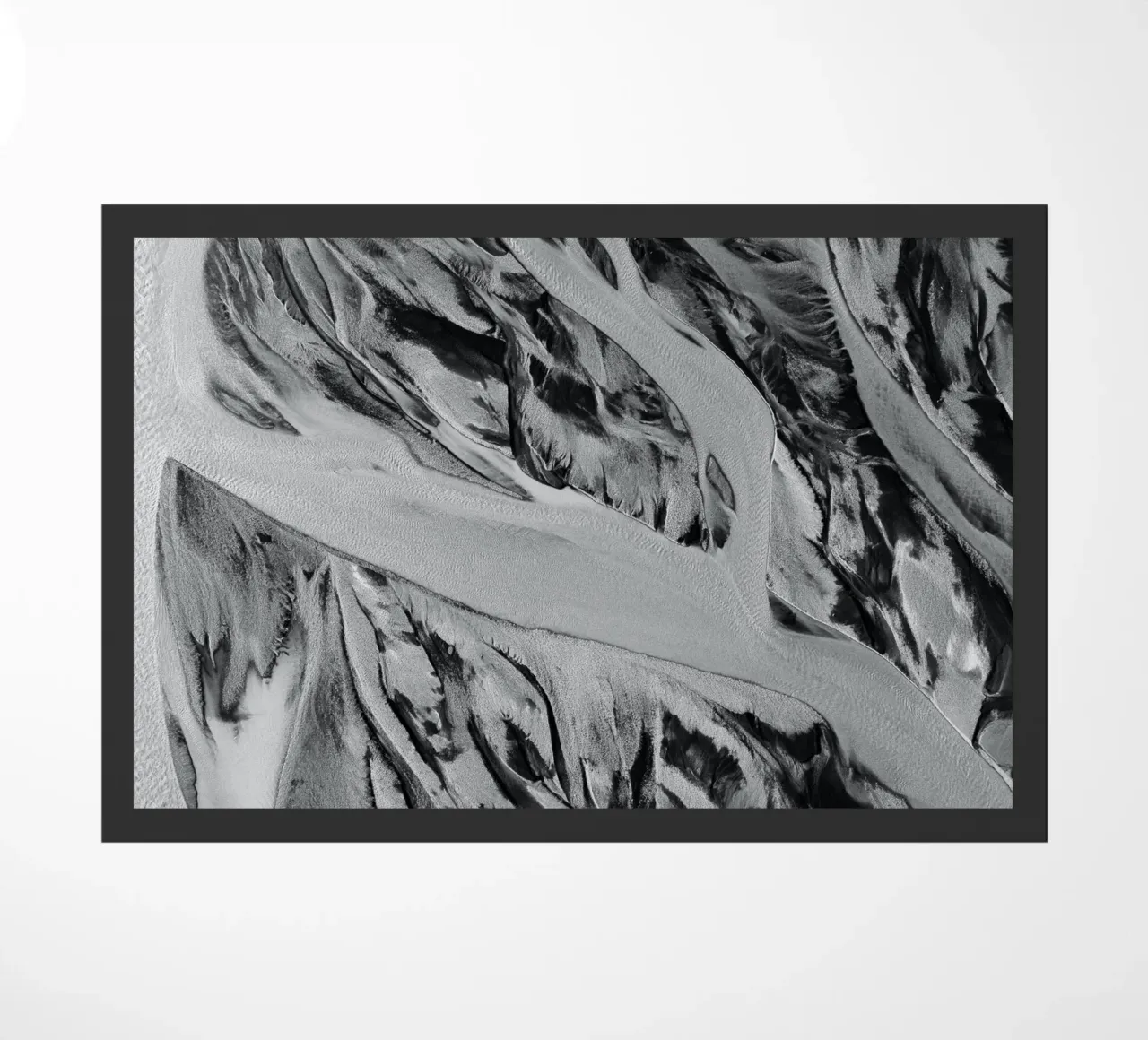 Abstract River zerbino da Fjöllart