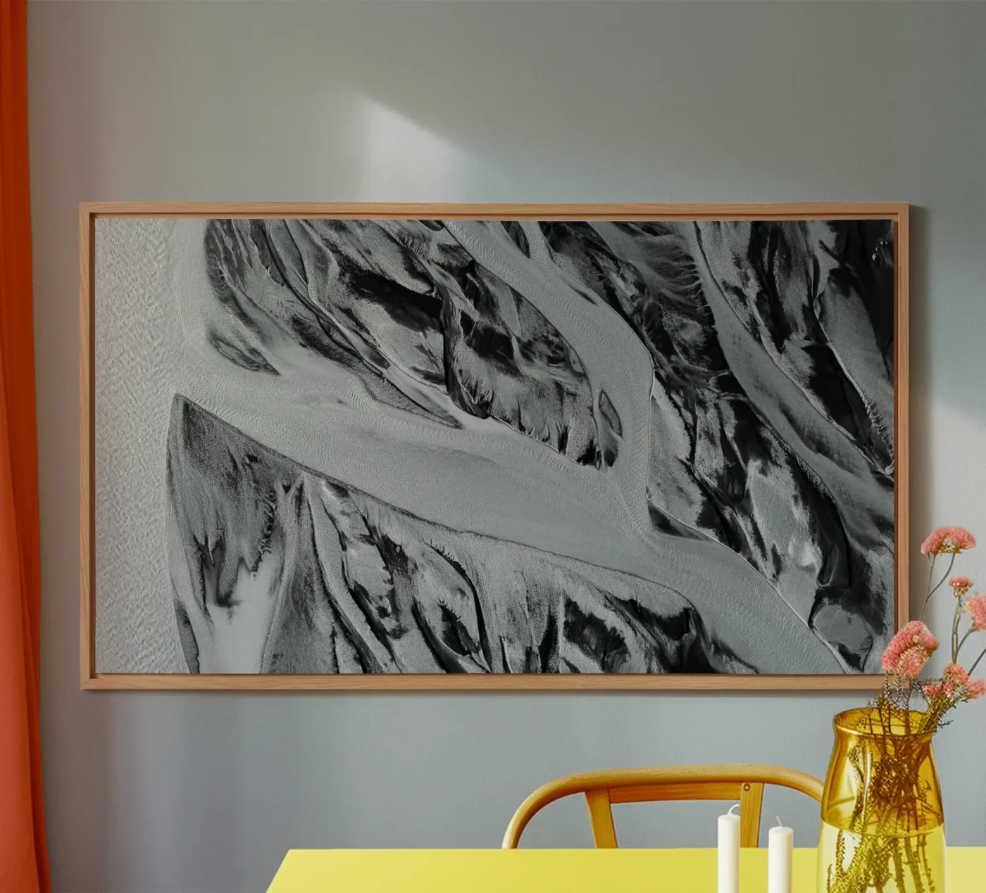 Abstract River pannello forex da Fjöllart