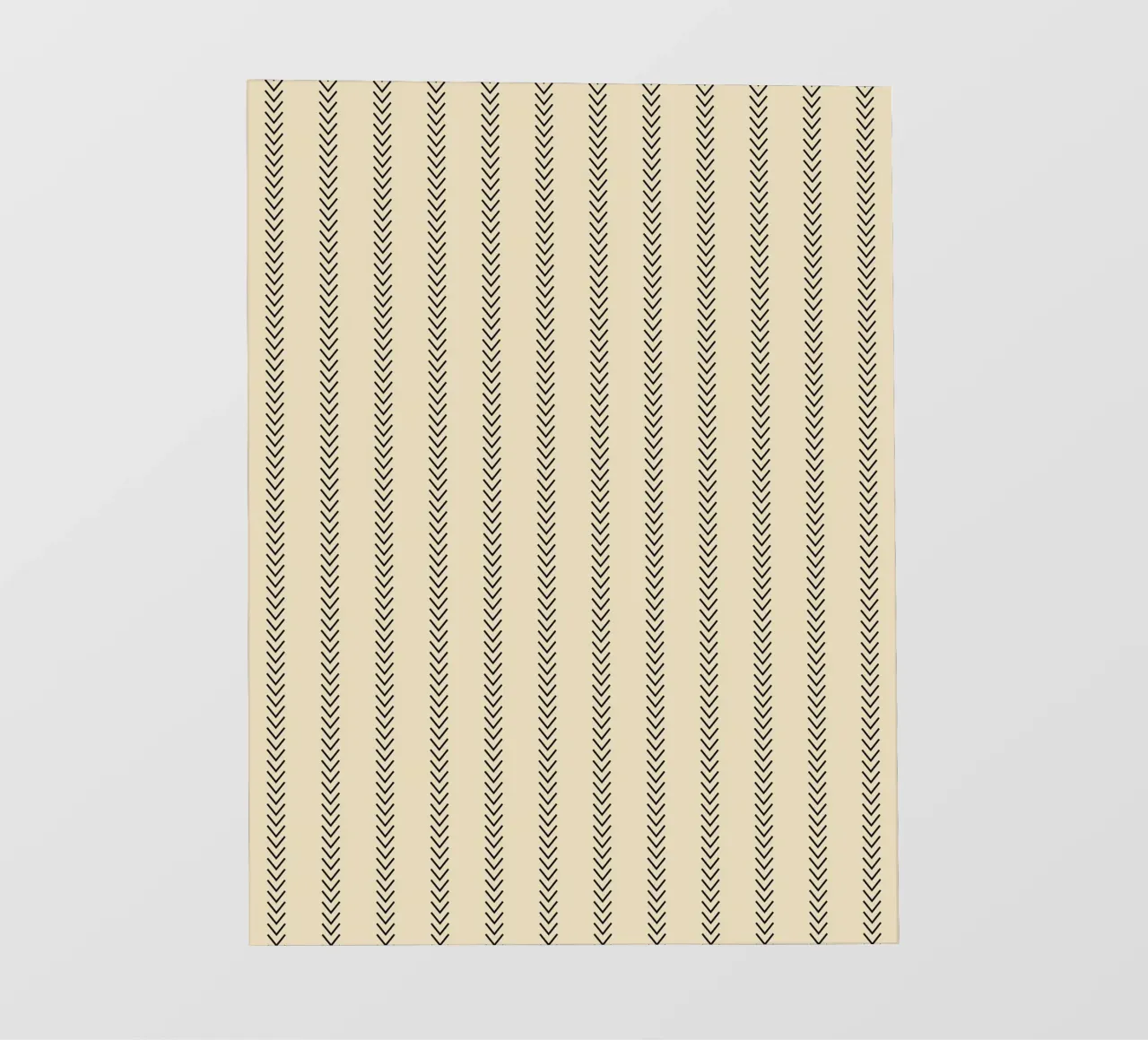 Frecce minime classiche standard a strisce nere su beige pellicola backlit da Beauty in Simplicity
