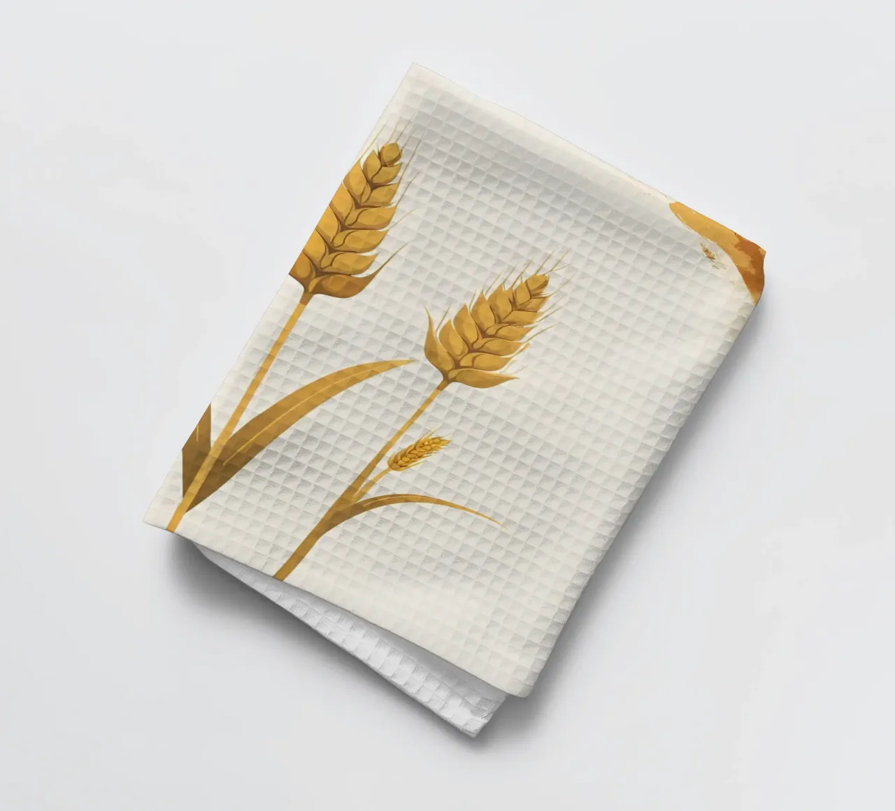 Getrocknete Weizenstängel Geschirrtuch von Botanical Gallery