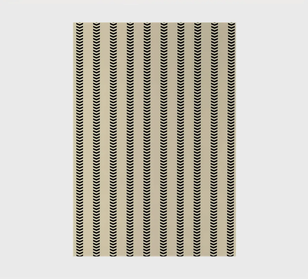 Minimal Basic Mudcloth Frecce a strisce | Nero su Beige diario da Beauty in Simplicity