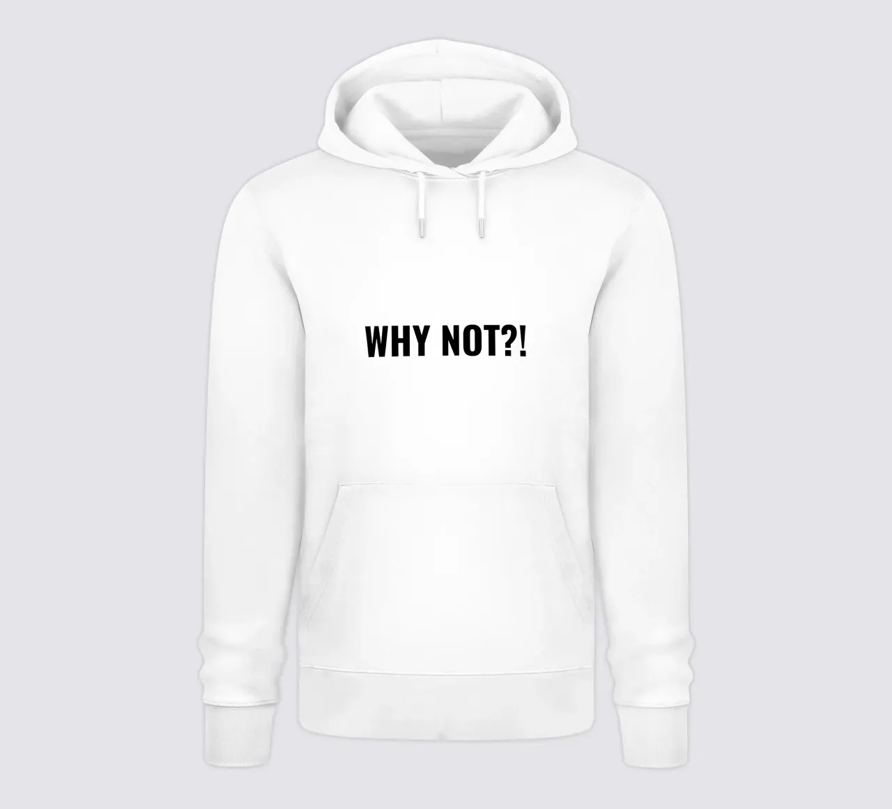 Why not?! simple Text felpa con cappuccio da RB-Quotes