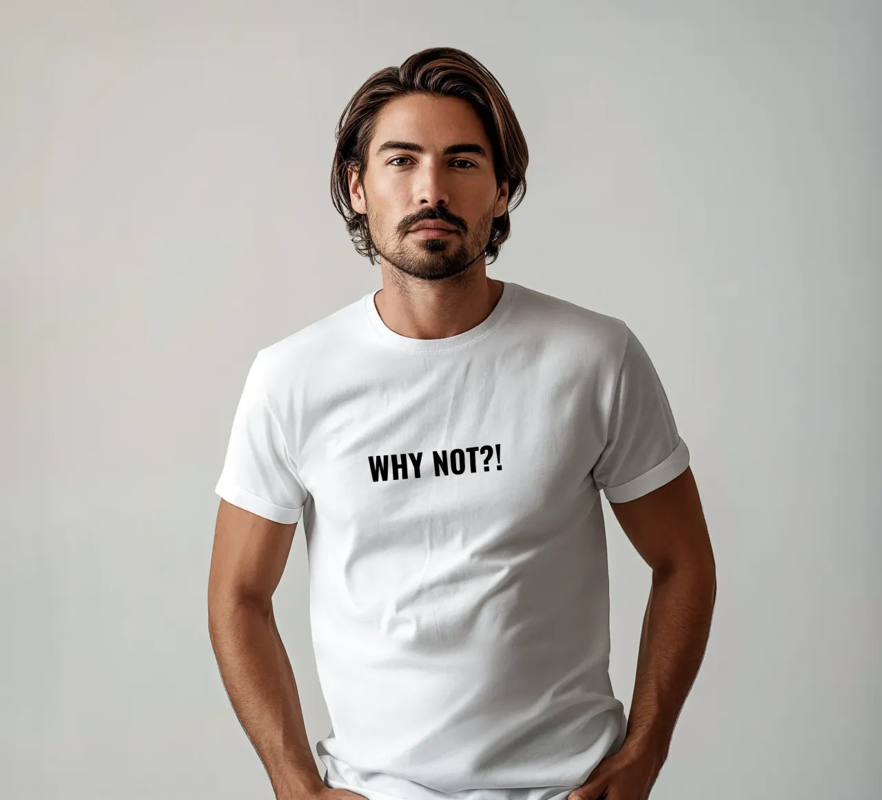 Why not?! simple Text camiseta de RB-Quotes