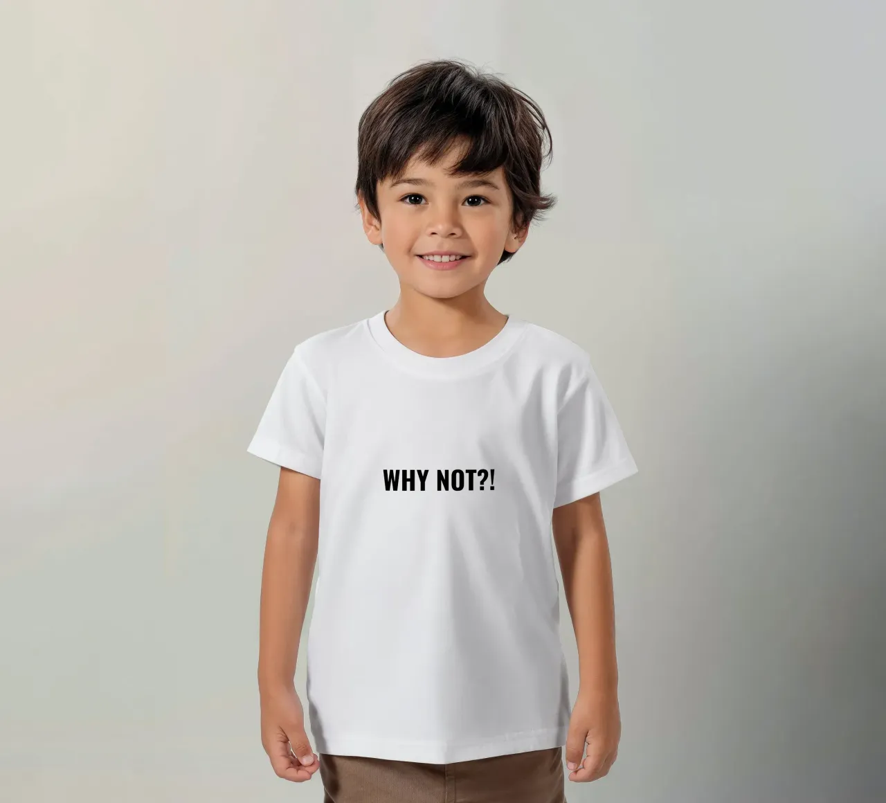 Why not?! simple Text t-shirt bambini da RB-Quotes