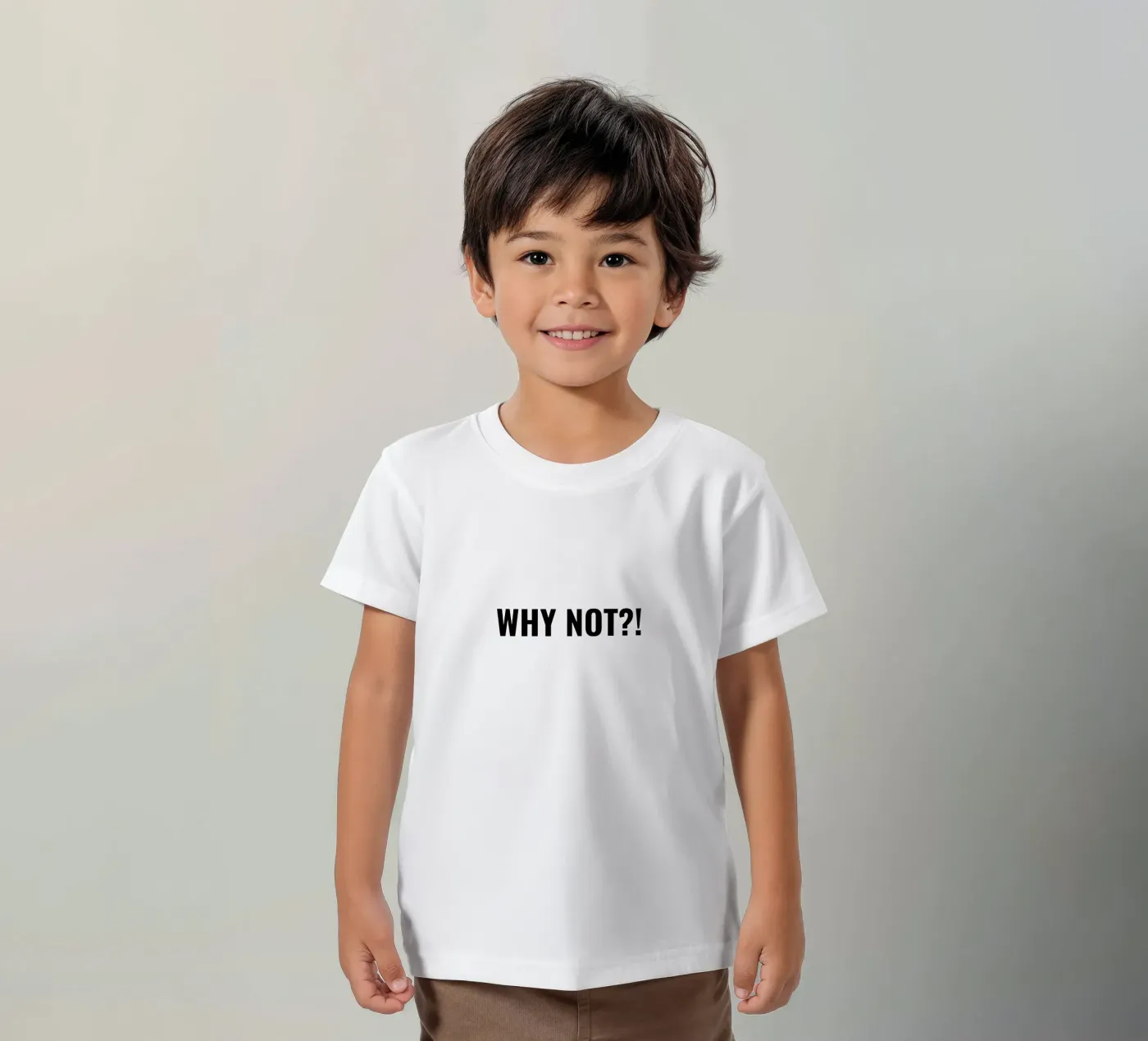 Why not?! simple Text t-shirt bambini da RB-Quotes