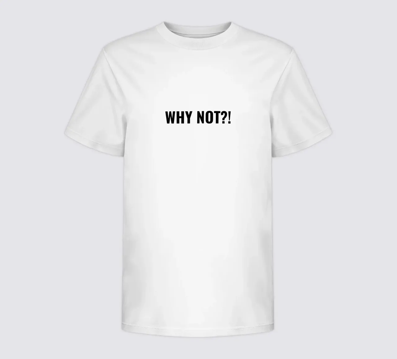Why not?! simple Text t-shirt bambini da RB-Quotes