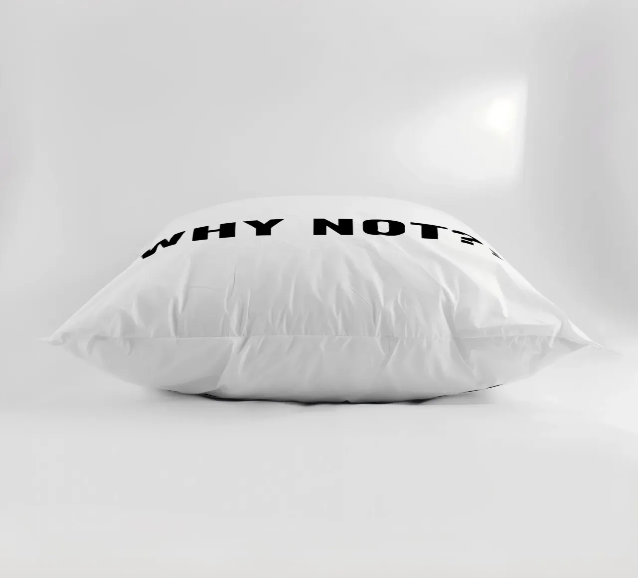 Why not?! simple Text cuscino da RB-Quotes