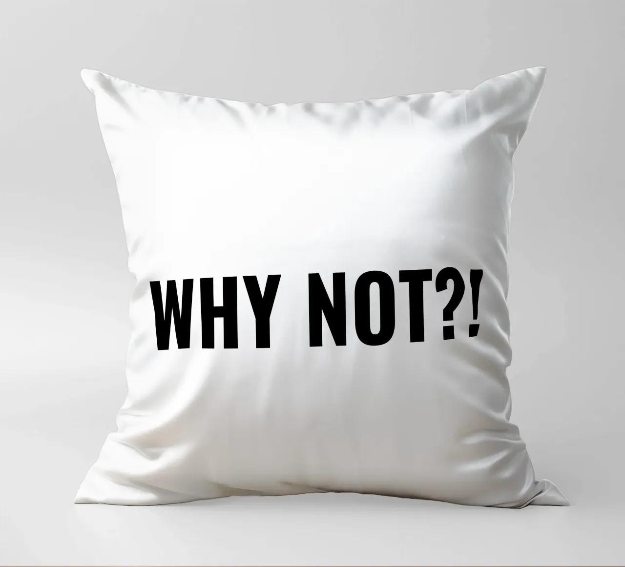 Why not?! simple Text cuscino da RB-Quotes