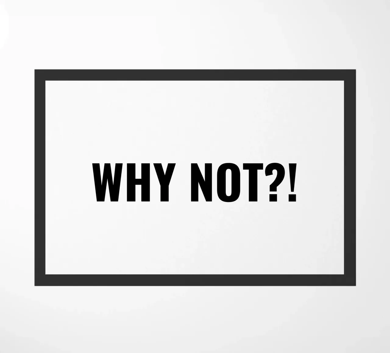 Why not?! simple Text zerbino da RB-Quotes