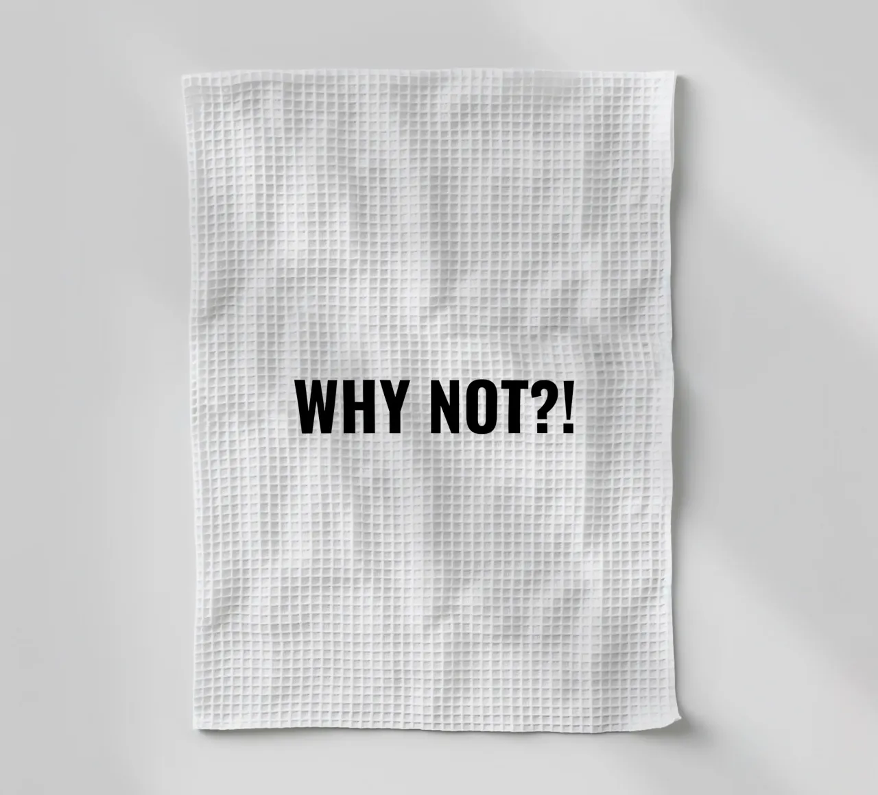 Why not?! simple Text canovaccio da cucina da RB-Quotes