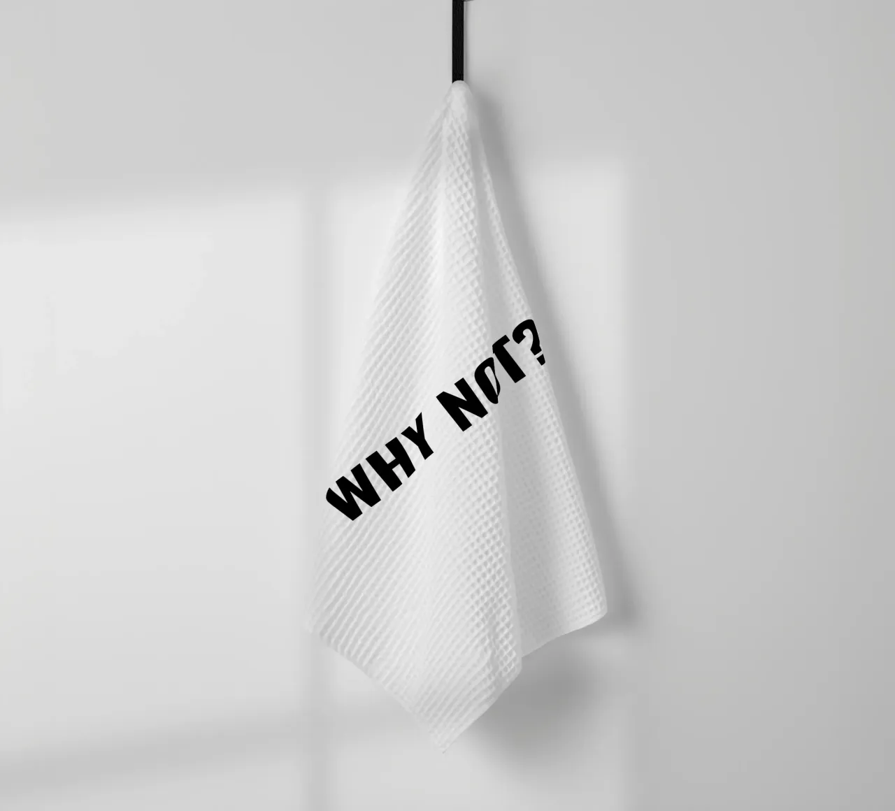 Why not?! simple Text canovaccio da cucina da RB-Quotes