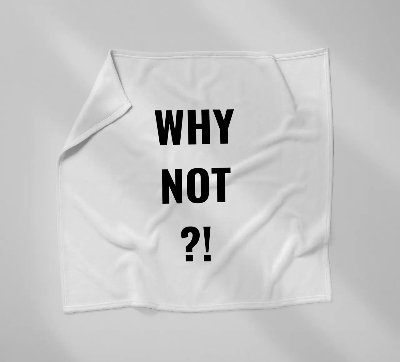 Why not?! simple Text coperta in pile da RB-Quotes