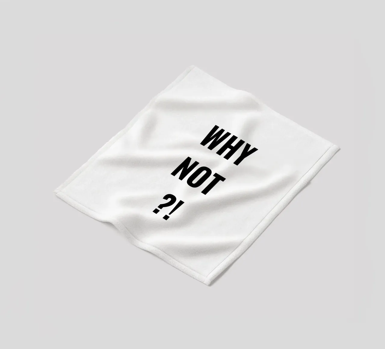 Why not?! simple Text coperta in pile da RB-Quotes