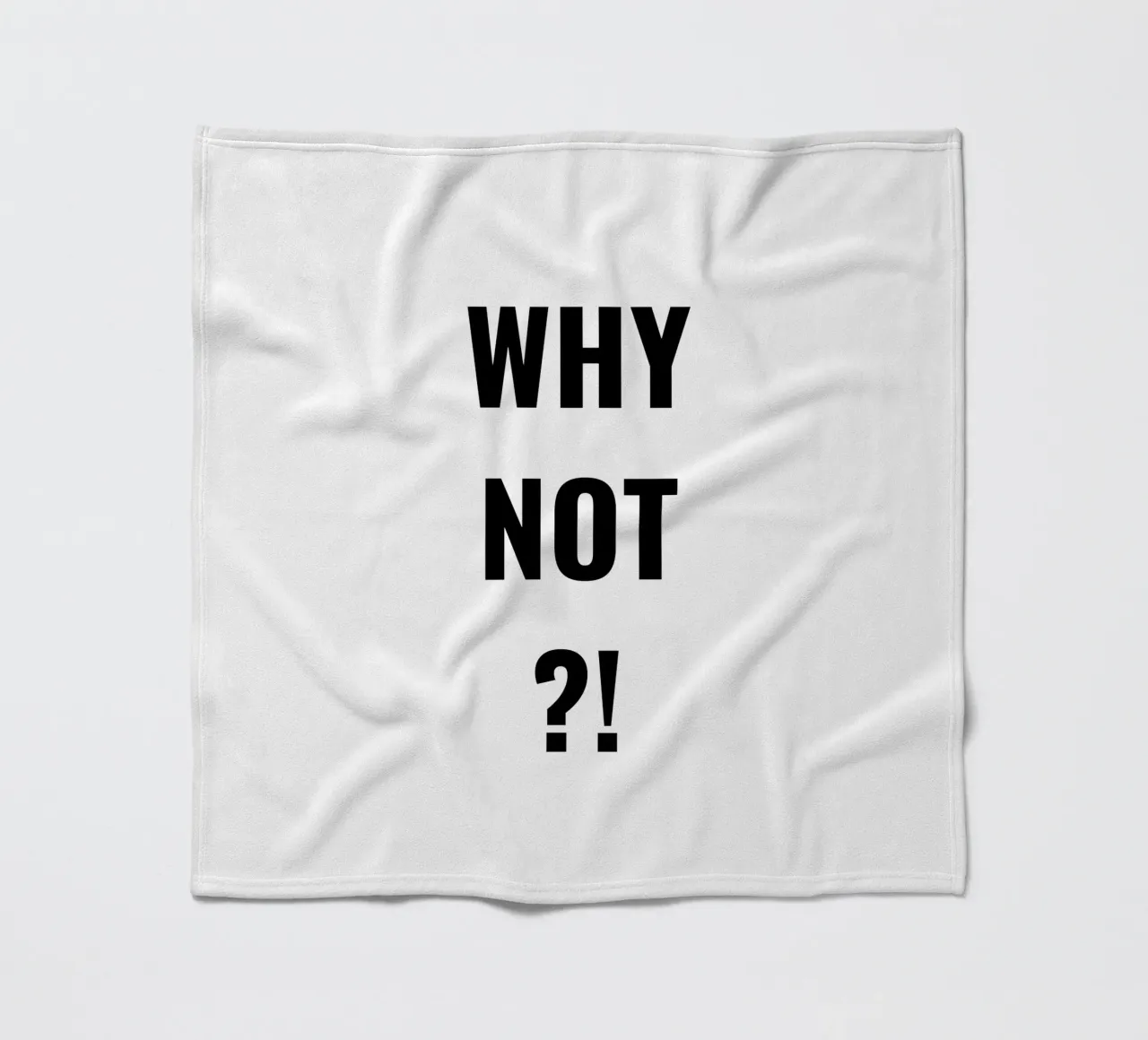 Why not?! simple Text coperta in pile da RB-Quotes