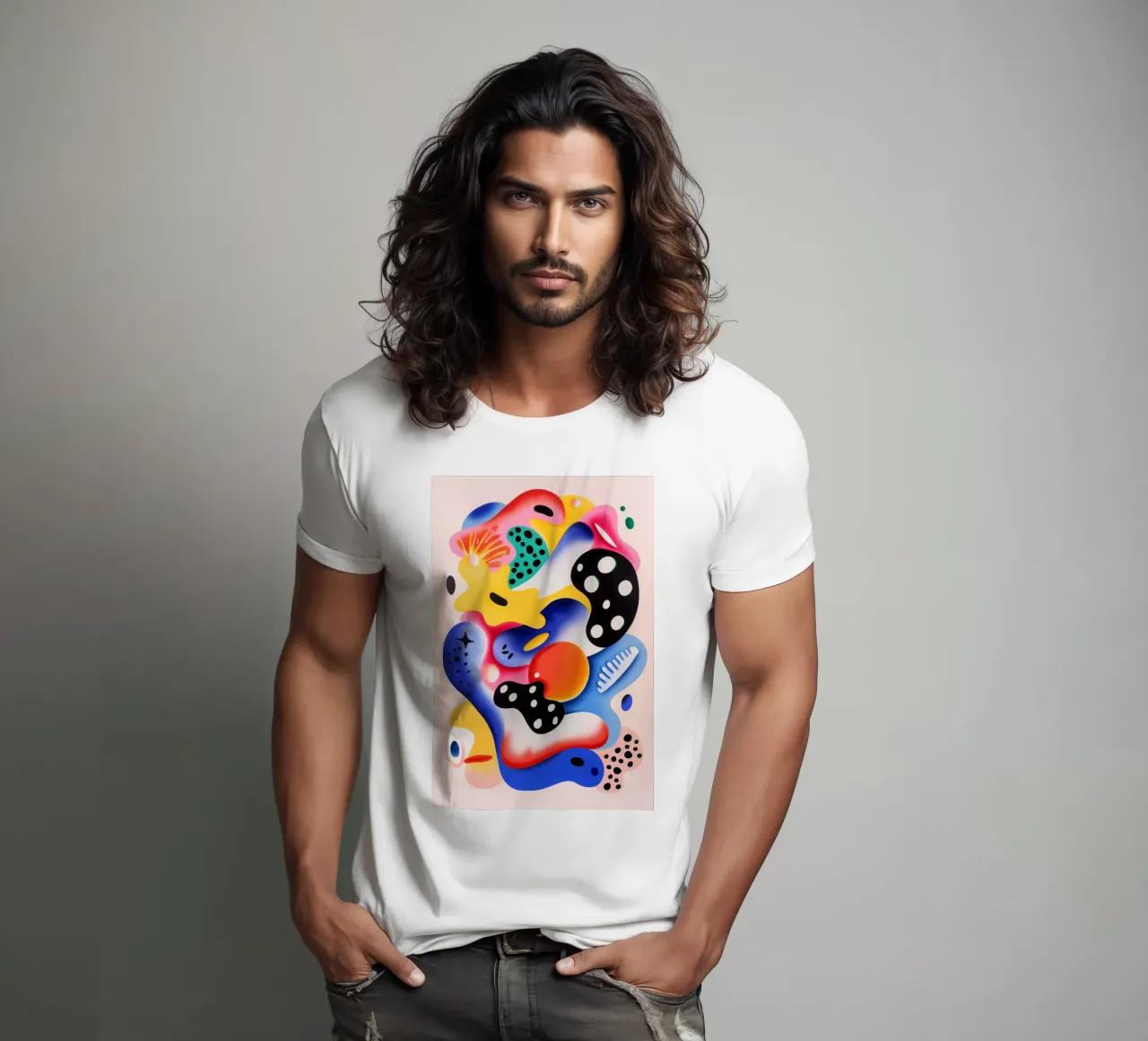 Cosmic mesh t-shirt da LeDieg