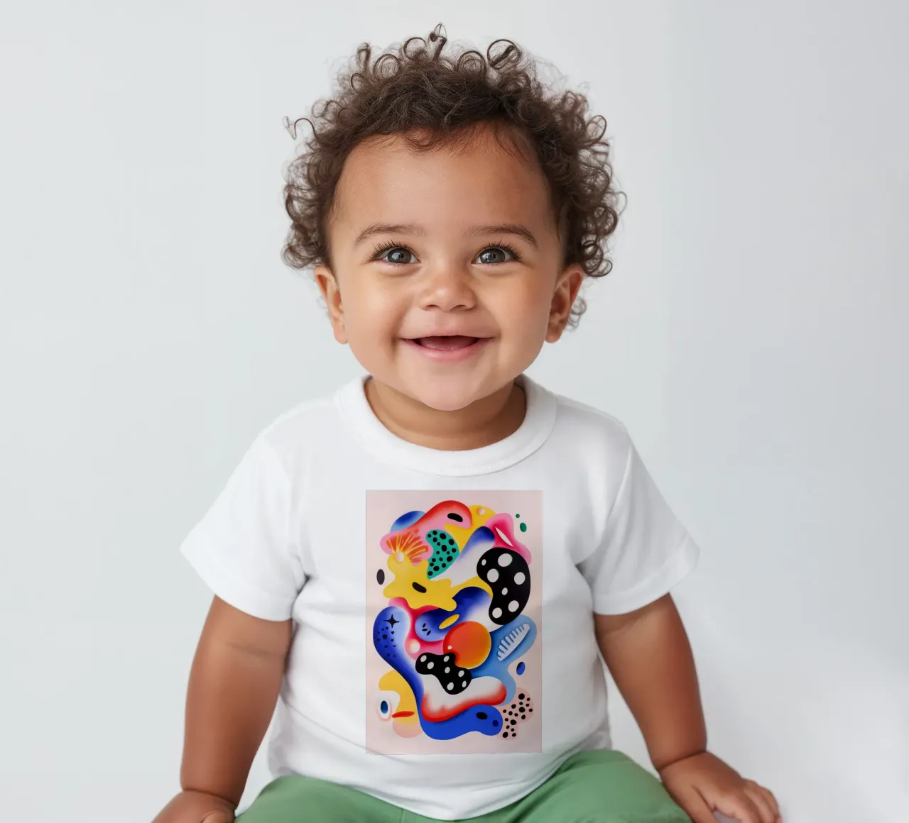 Cosmic mesh camiseta de bebé de LeDieg