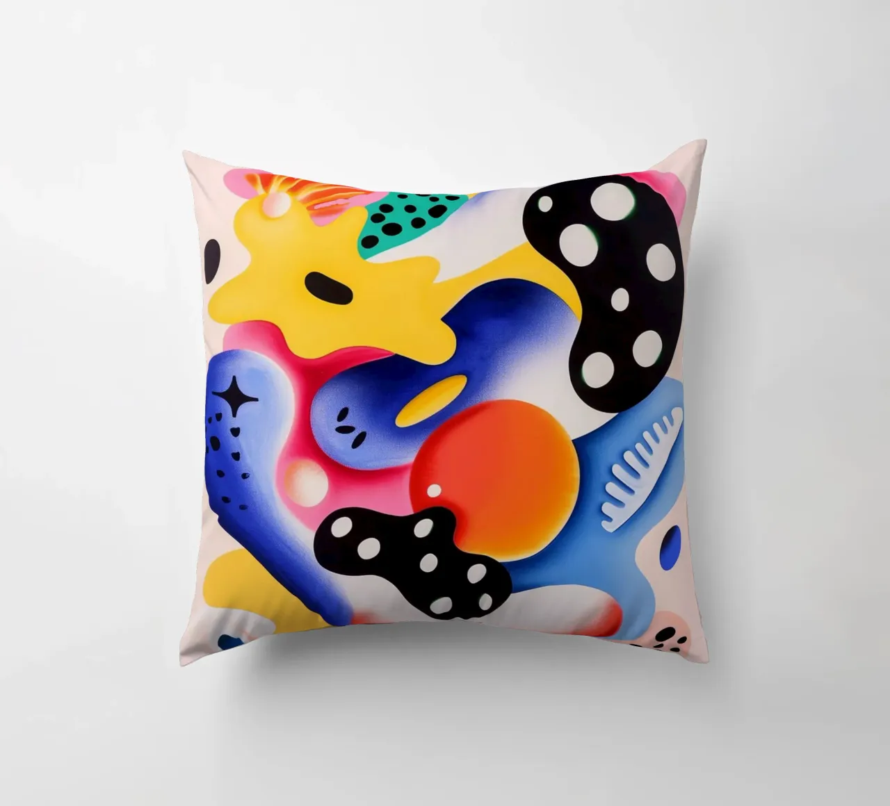 Cosmic mesh Kissen von LeDieg