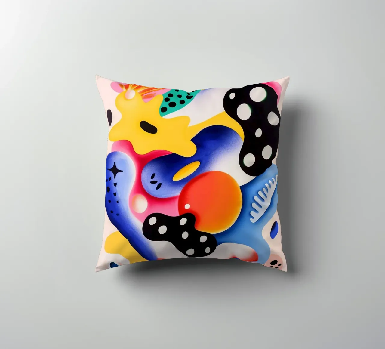 Cosmic mesh Kissen von LeDieg