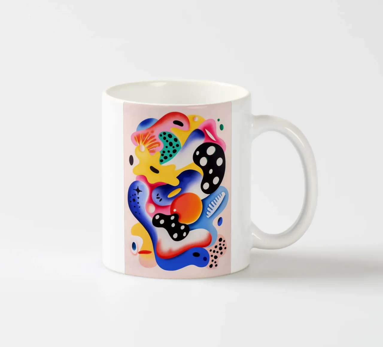 Cosmic mesh keramische mok van LeDieg