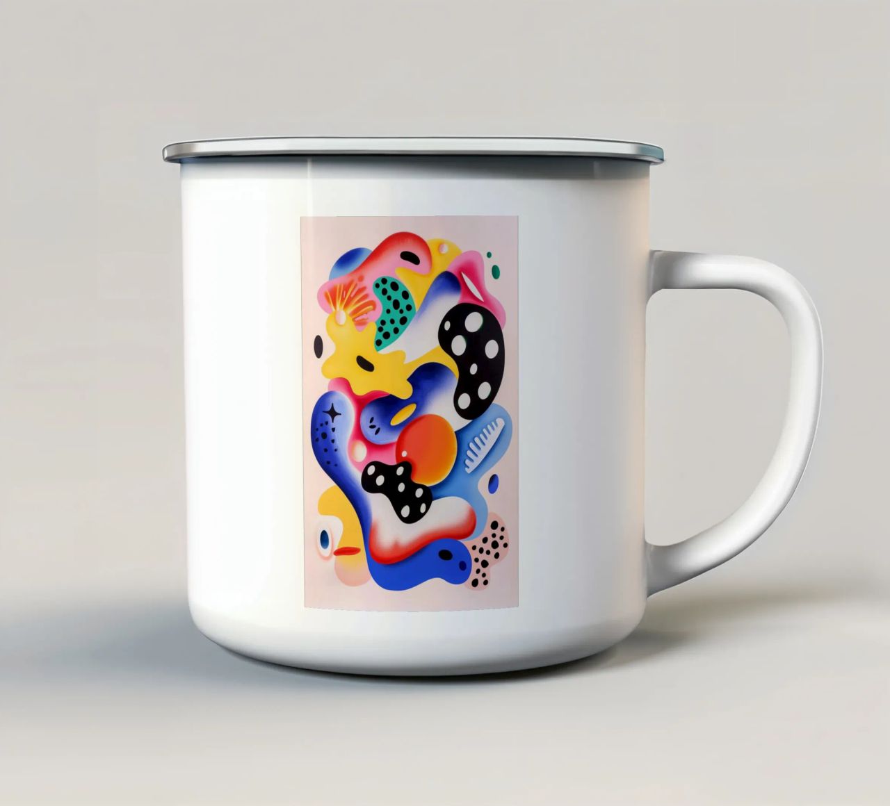 Cosmic mesh mug en émail de LeDieg