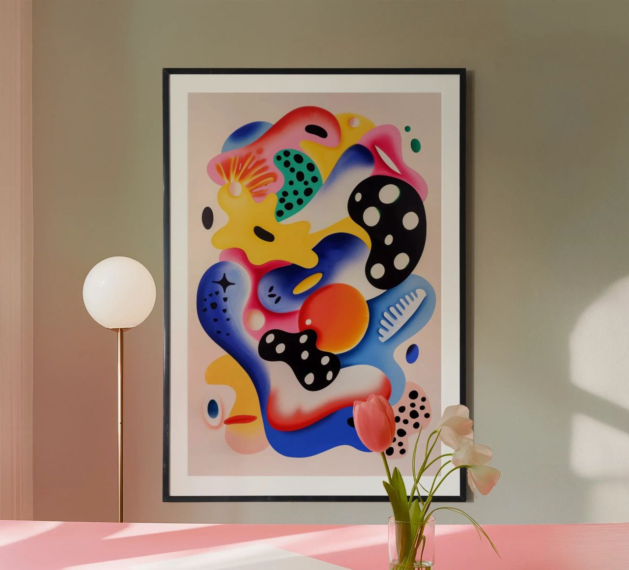 Cosmic mesh poster de LeDieg