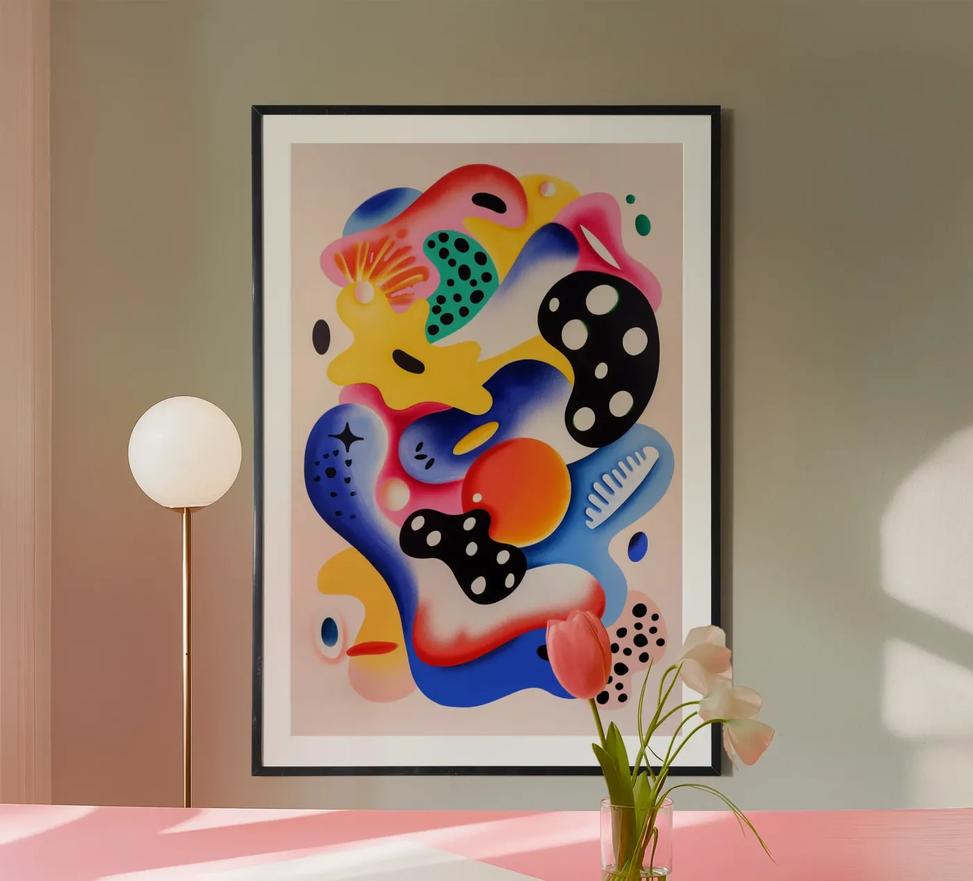 Cosmic mesh poster by LeDieg