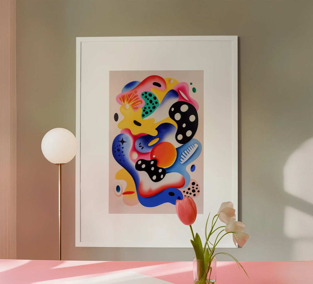 Cosmic mesh poster de LeDieg