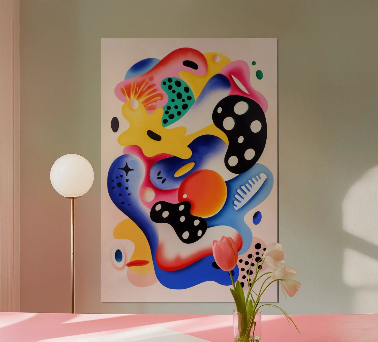 Cosmic mesh poster de LeDieg