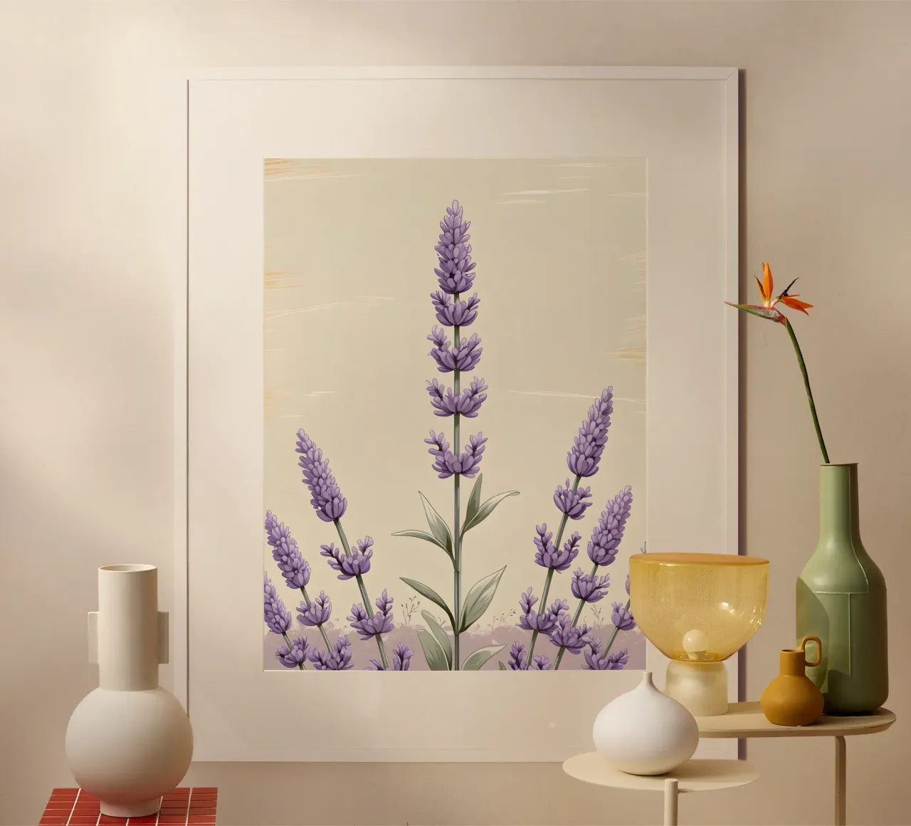 Rametto di lavanda poster da The Green Room