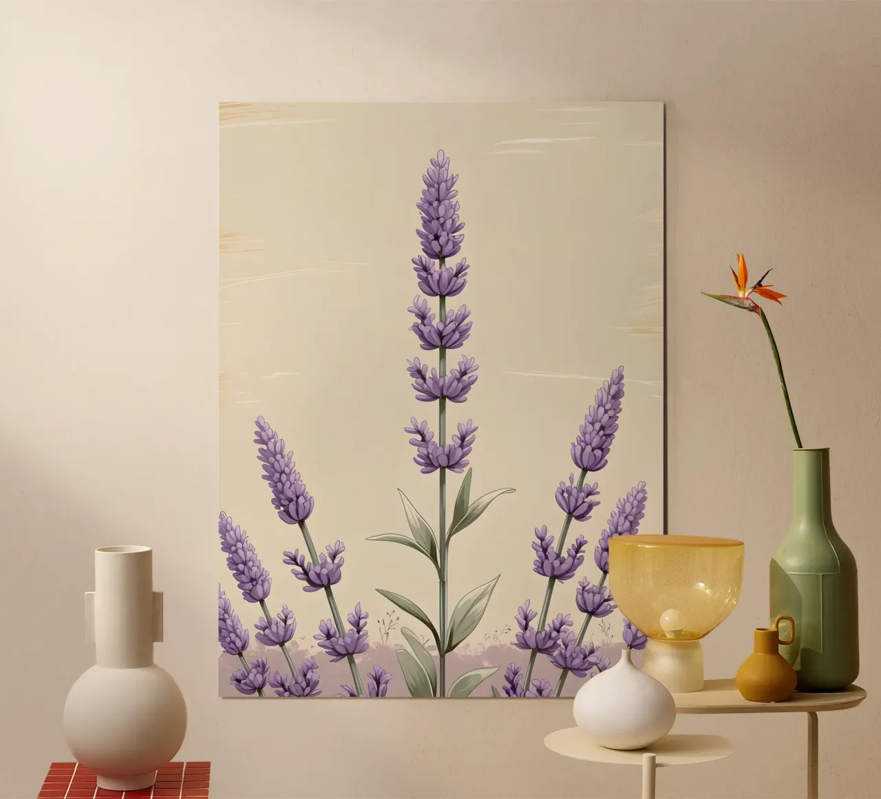 Rametto di lavanda poster da The Green Room