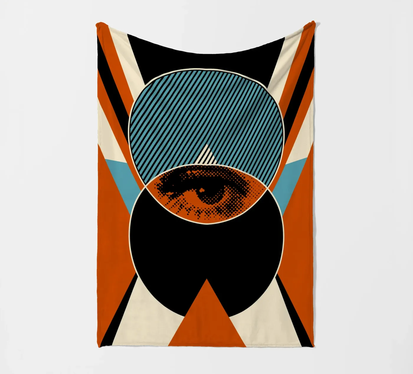 Auge Fleecedecke von Mariel Toigo