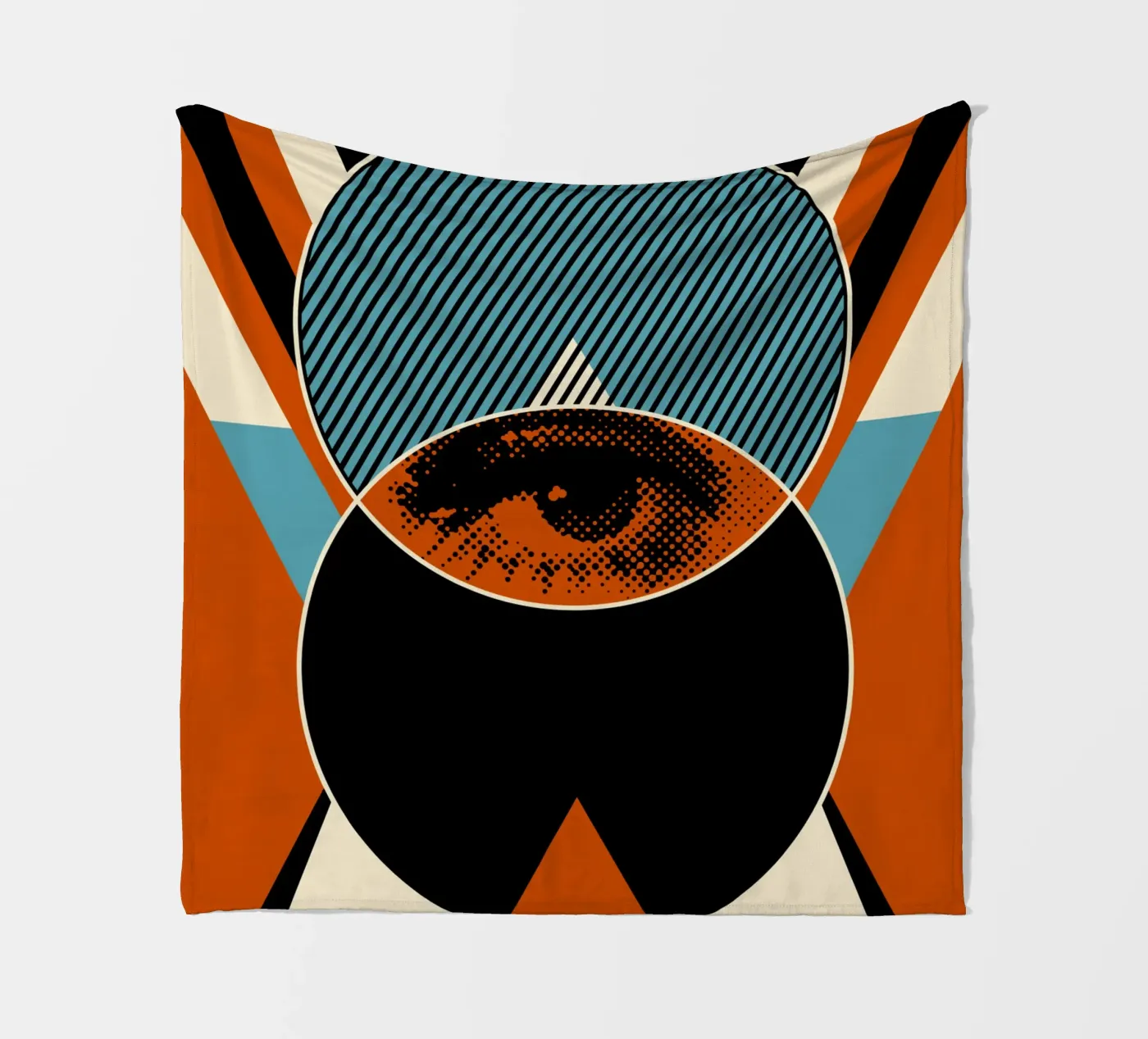 Auge Fleecedecke von Mariel Toigo