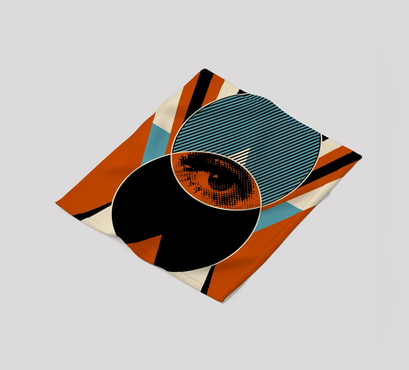 Oog fleecedeken van Mariel Toigo