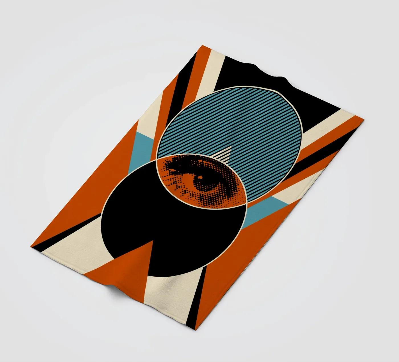 Auge Fleecedecke von Mariel Toigo
