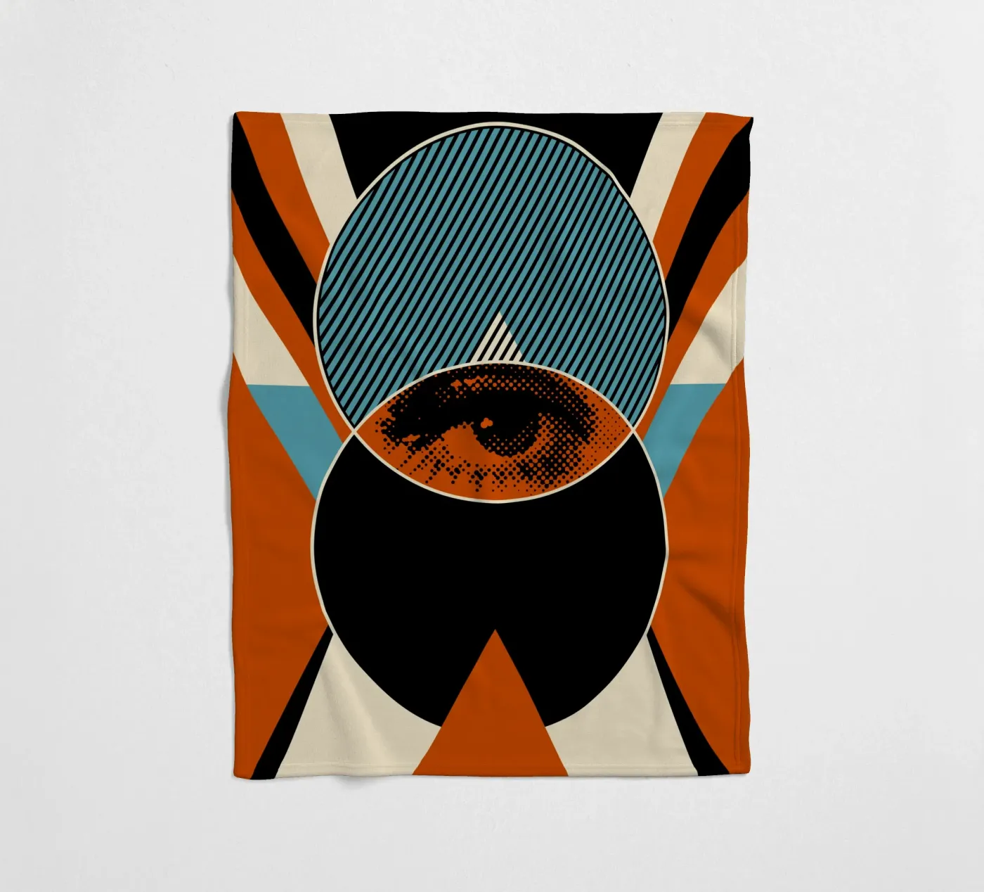 Auge Fleecedecke von Mariel Toigo