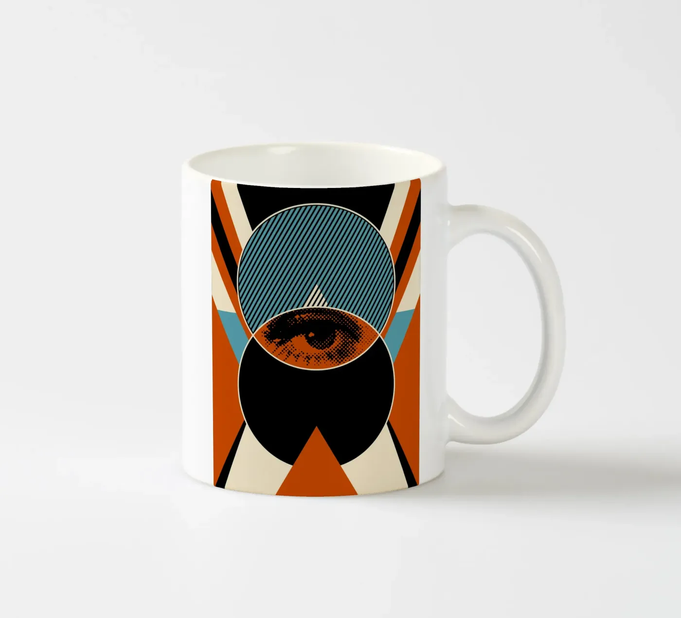 Eye ceramic mug by Mariel Toigo