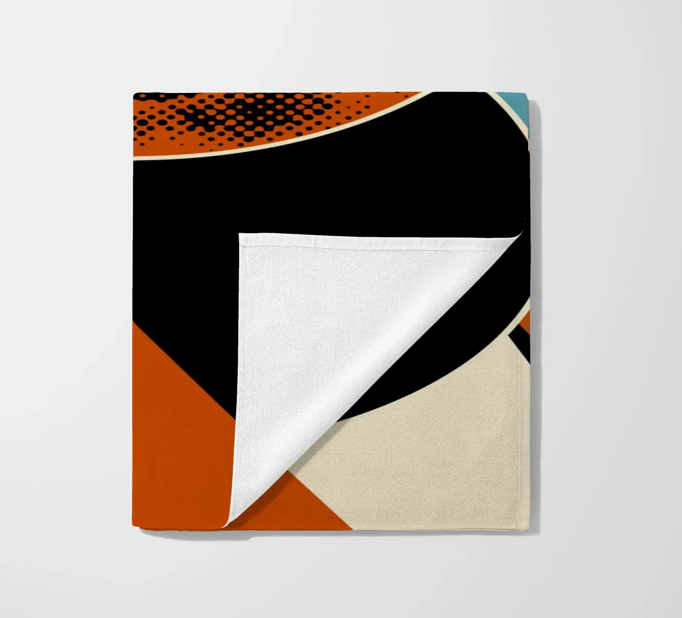 Eye beach towel by Mariel Toigo