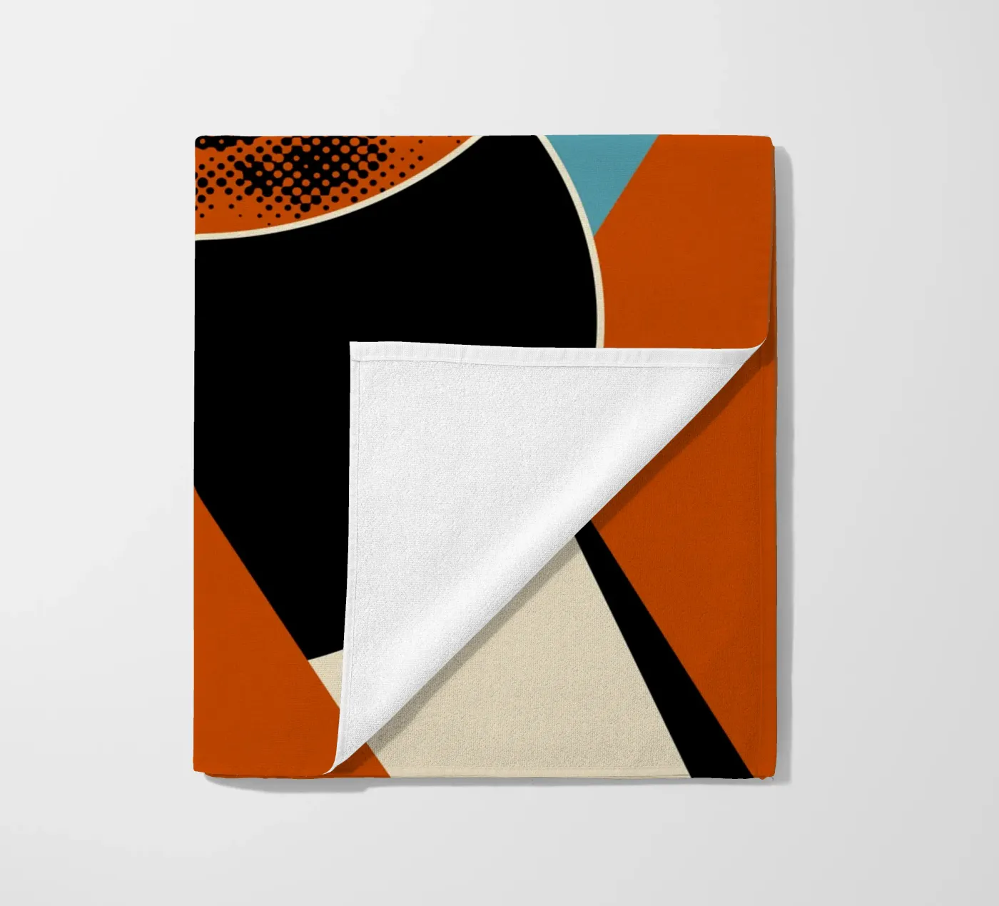 Eye beach towel by Mariel Toigo