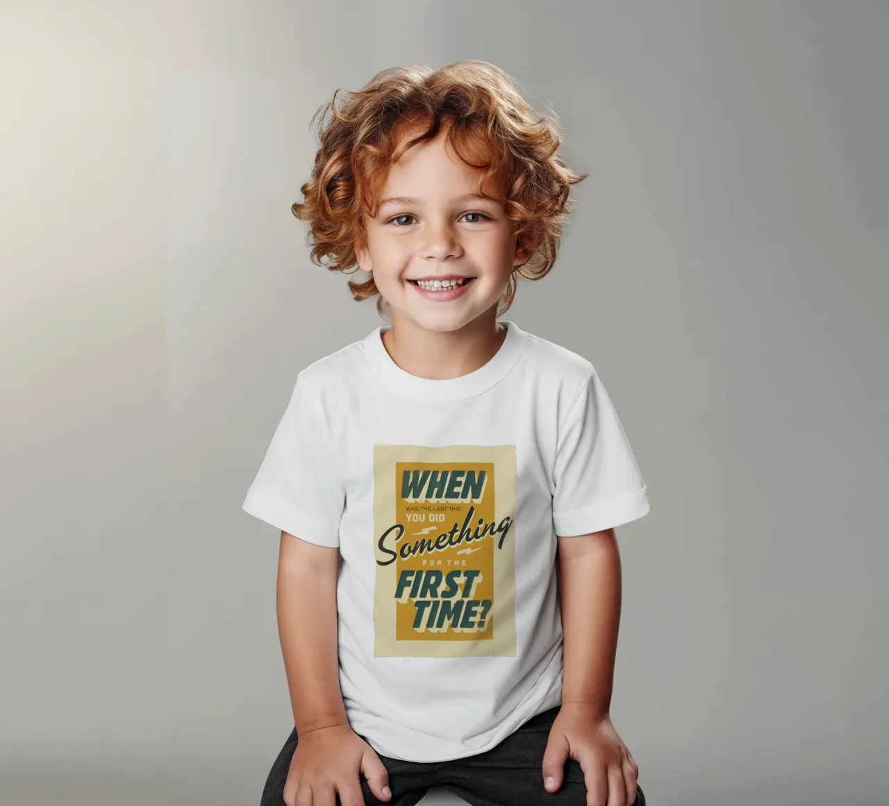 prima volta t-shirt bambini da art quots shop