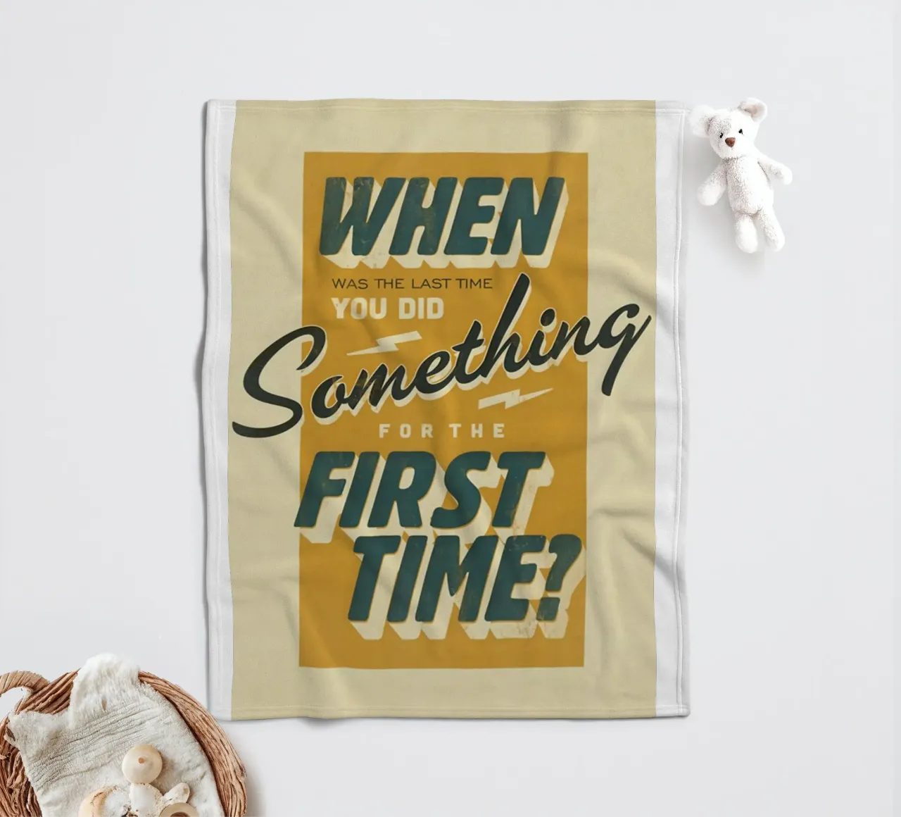 first time fleecedeken van art quots shop