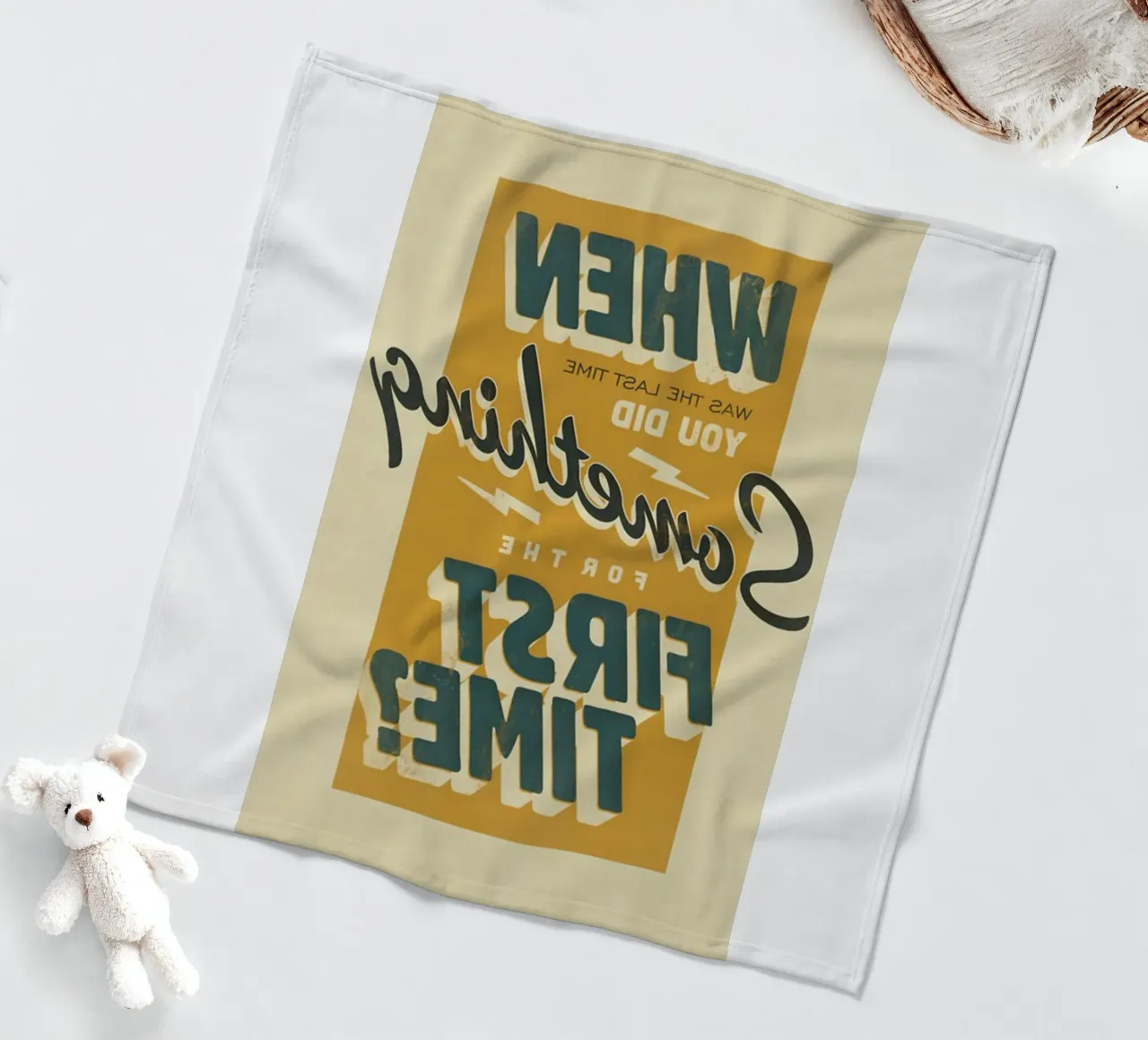 first time fleecedeken van art quots shop