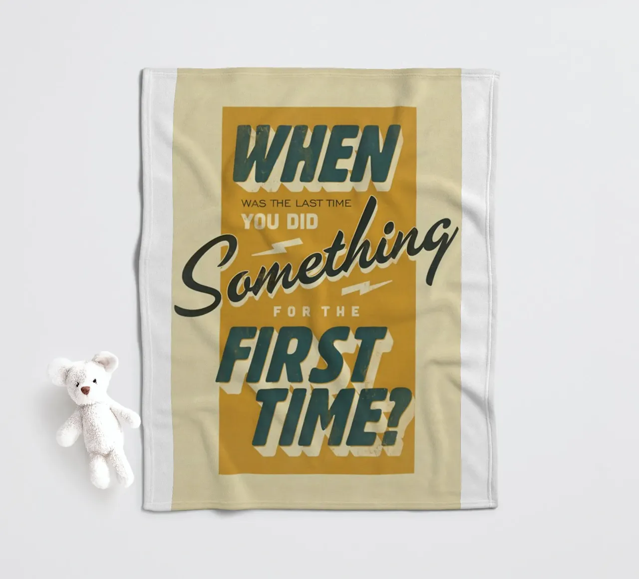 first time fleecedeken van art quots shop