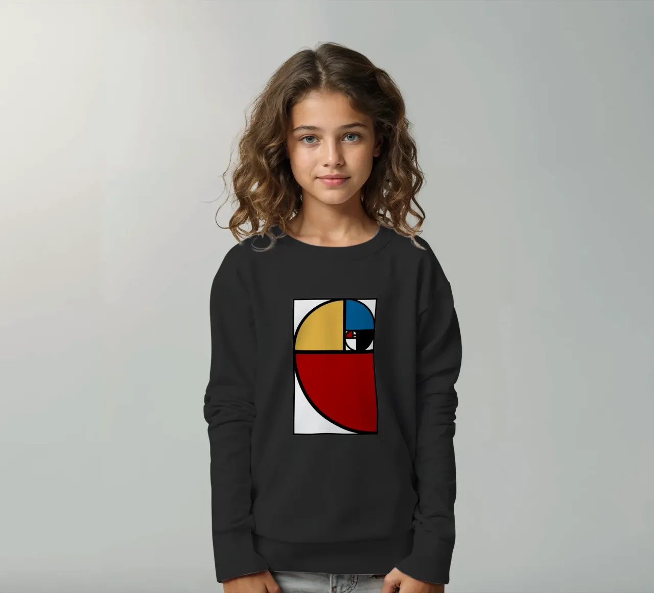 Rapporto aureo Fibonacci felpa bambino da Mariel Toigo