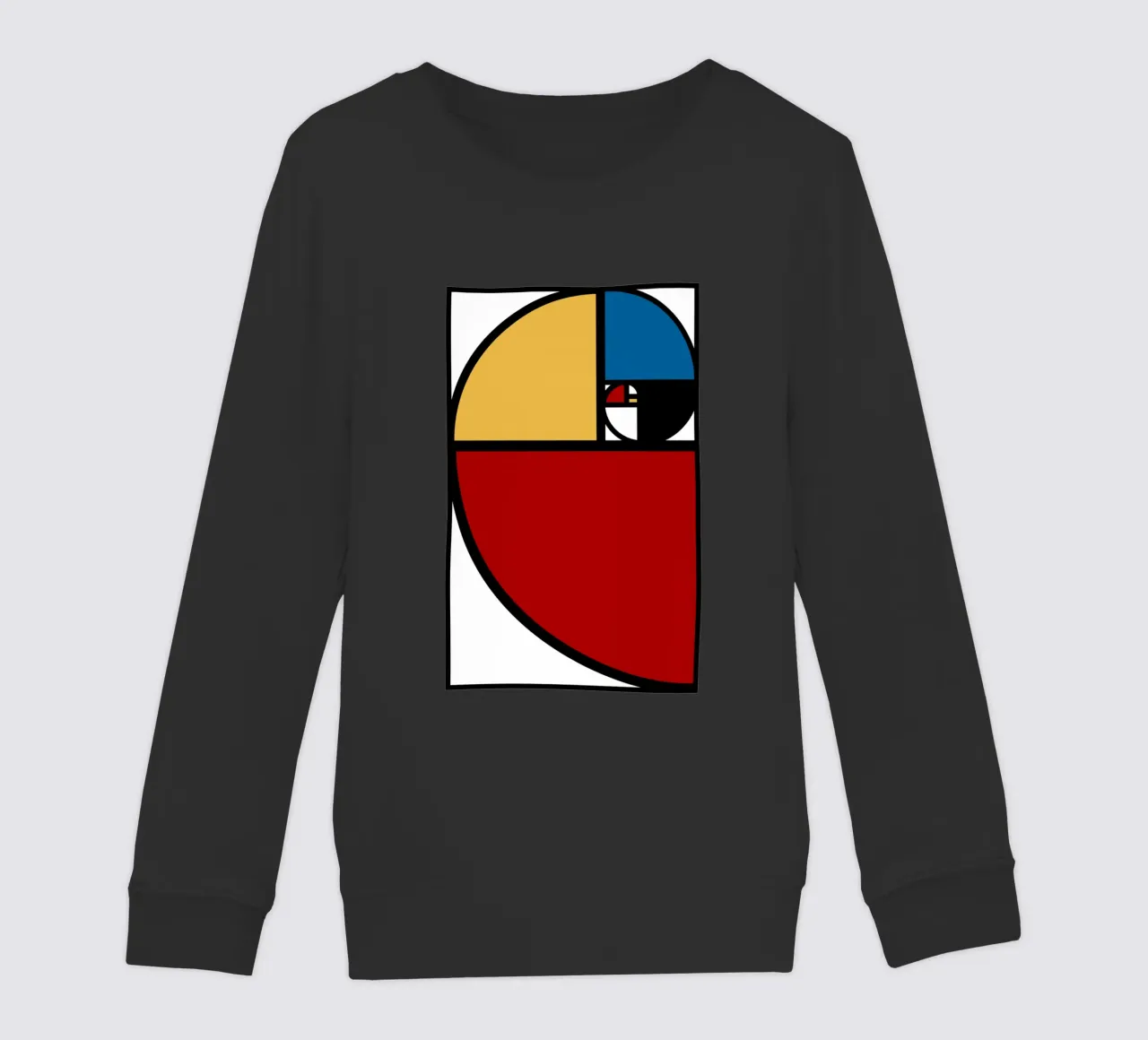 Rapporto aureo Fibonacci felpa bambino da Mariel Toigo