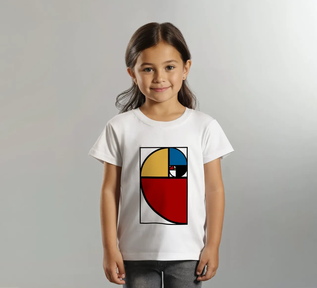 Rapporto aureo Fibonacci t-shirt bambini da Mariel Toigo